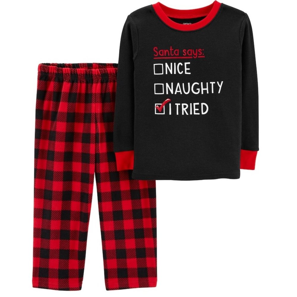 New Size 18M Baby Boy Christmas Outfit pajamas PJS